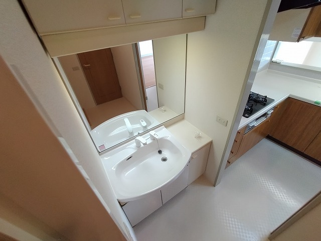 神戸市須磨区白川台７丁目の賃貸マンションの洗面所|シャンプードレッサー