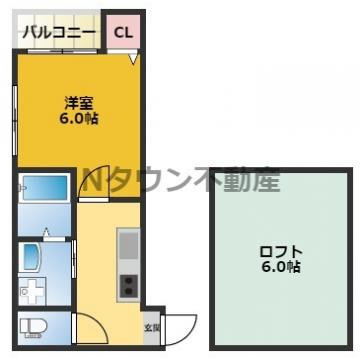 【間取り】 | La maisom Y's本陣 | 間取りです。