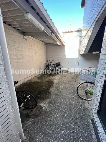 尼崎市猪名寺１丁目のアパートの外観|外はこのようになっています