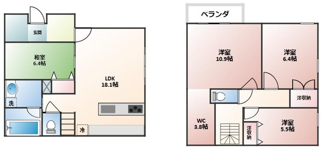 【間取り】 | 楓の森