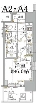 【間取り】 | エスリード神戸兵庫駅ミッドポート