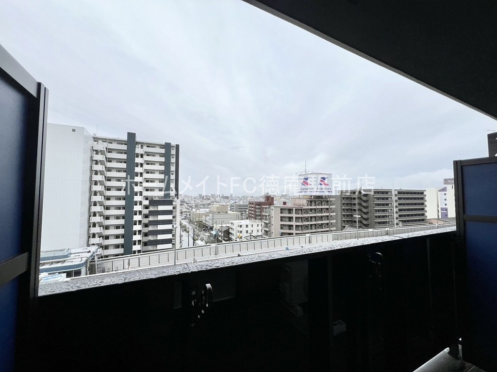 東大阪市高井田西６丁目の賃貸マンションの展望
