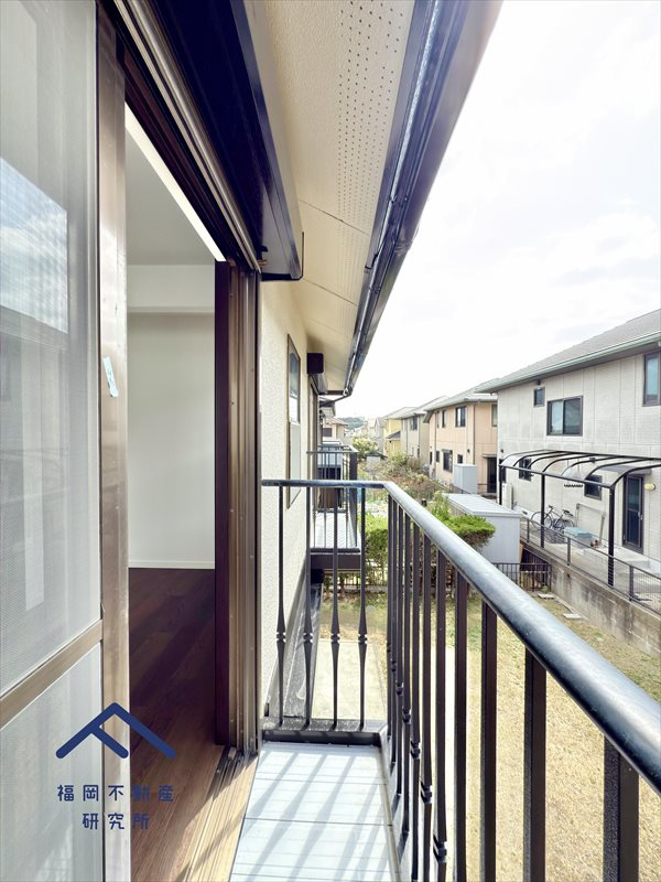 筑紫野市美しが丘南４丁目　戸建てのバルコニー