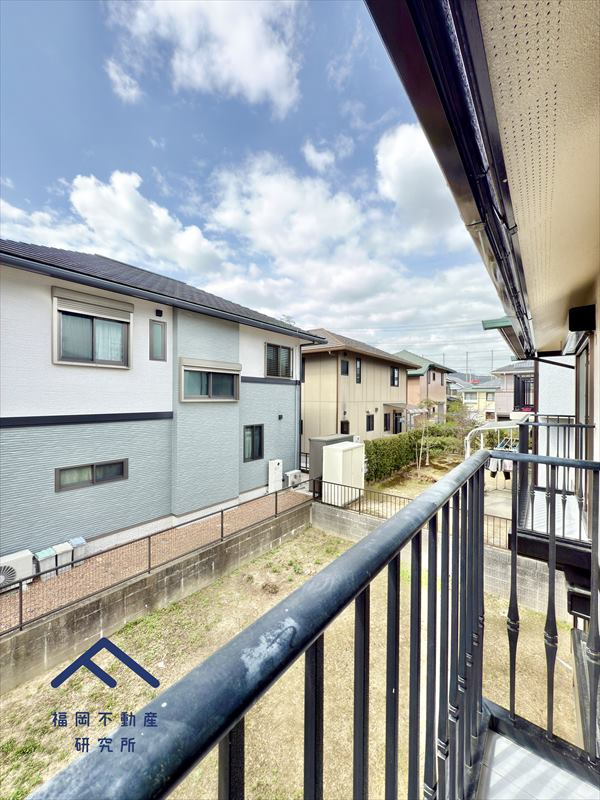 筑紫野市美しが丘南４丁目　戸建てのバルコニー