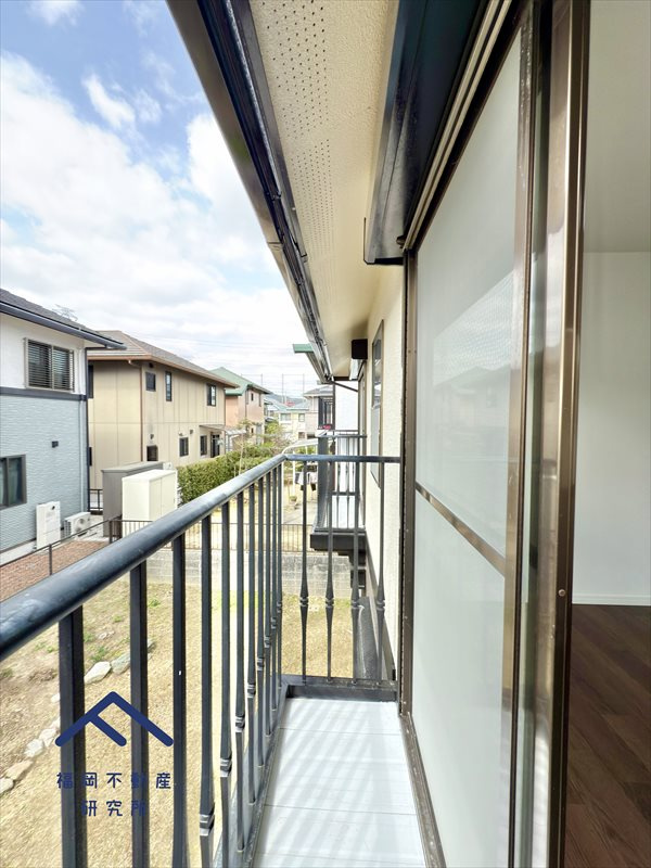 筑紫野市美しが丘南４丁目　戸建てのバルコニー