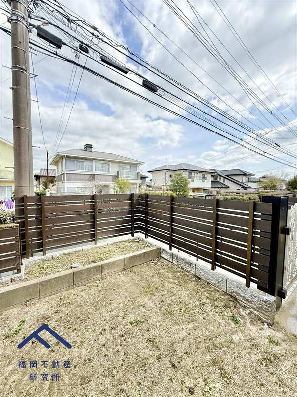 筑紫野市美しが丘南４丁目　戸建ての庭