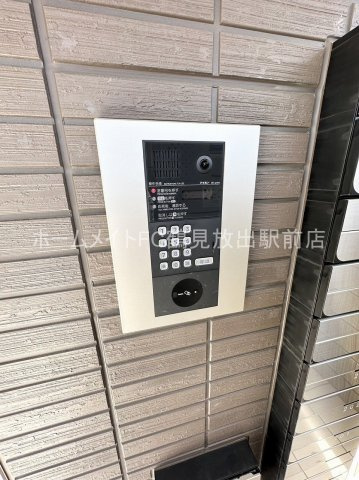 東大阪市森河内西２丁目のアパートのセキュリティ