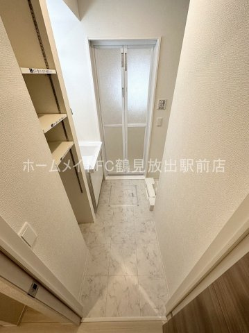 東大阪市森河内西２丁目のアパートの洗面所