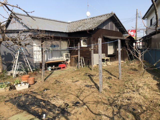 野田市柳沢　古民家住宅　121坪の庭