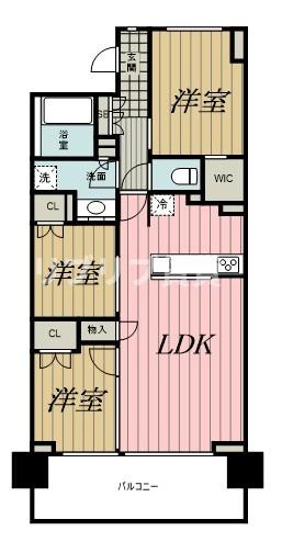 プレミスト千葉公園の間取り
