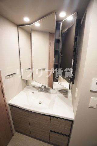 プレミスト千葉公園の洗面所