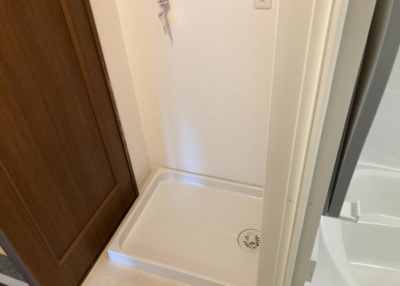 【ランドリースペース】 | ライオンズガーデン相模原 | ランドリースペースも気になります。洗濯機置場があり「洗う、干す、取り込む、アイロンがけ、たたむ」など、洗濯に関する家事をするための空間です。広さや収納など付帯設備も含めて、詳細は現地でご確認ください。