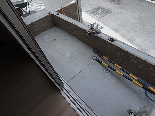 神戸市長田区雲雀ケ丘３丁目のアパートのバルコニー|バルコニー