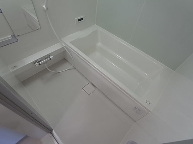 神戸市長田区雲雀ケ丘３丁目のアパートの浴室|追焚機能付１坪浴室