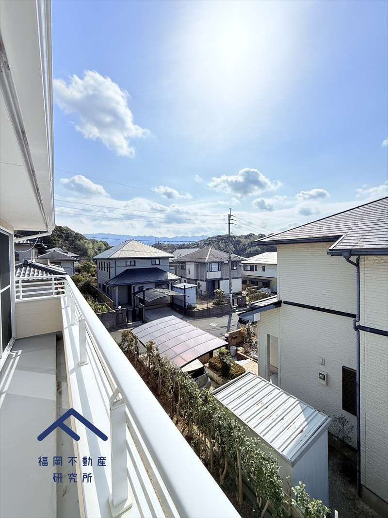 古賀市舞の里５丁目　戸建てのバルコニー