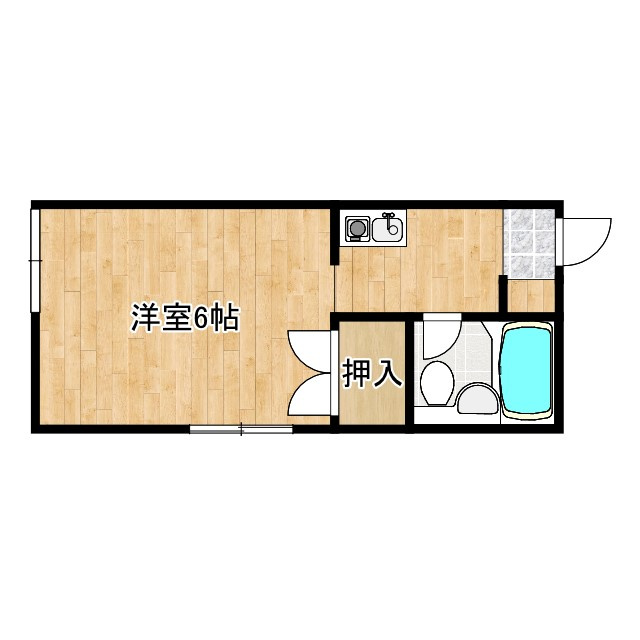 ハイツ宮森Ⅰの間取り