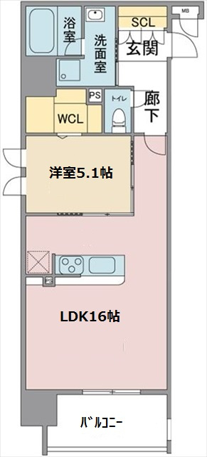 サニーグレイス本郷の間取り
