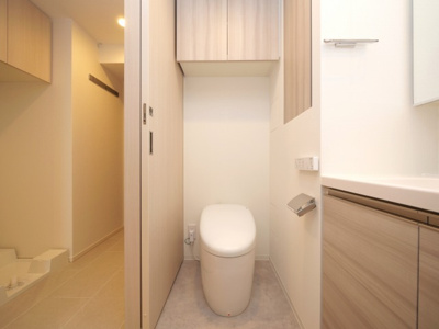 【トイレ】 | ザ・パークハビオ塚本 | シンプルで使いやすいトイレです