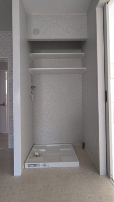 【設備】 | 桜マンション | 洗濯機置場