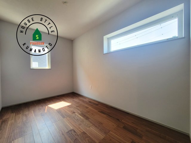 熊本市東区小山2丁目第1-1棟（1号棟）の子供部屋|穏やかな光が差し込む室内には、穏やかな時間が流れます。