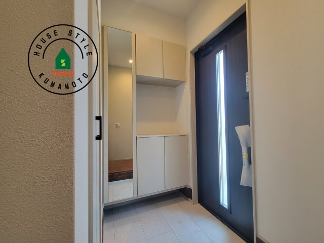 熊本市東区小山2丁目第1-1棟（1号棟）の防犯設備|二重ロックでしっかり防犯対策ができます。