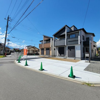 【外観】 | 甲斐市万才 新築オール電化住宅 全3棟3号棟 南道路 