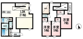 【間取り】 | 一里山３丁目