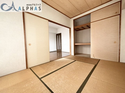 【和室】 | 藤和ライブタウン加古川東 | 各居室に収納がありお部屋がスッキリと片づきます♪