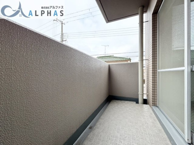 【バルコニー】 | 藤和ライブタウン加古川東 | 洋室約6.4帖側のバルコニー♪