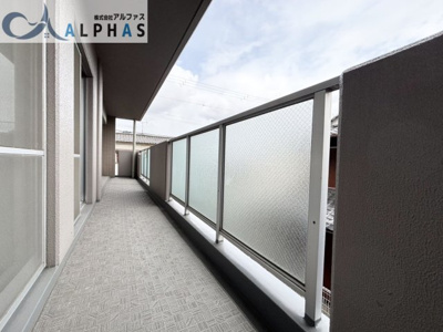 【バルコニー】 | 藤和ライブタウン加古川東 | 広々南東向きバルコニーにつき採光・通風良好です♪