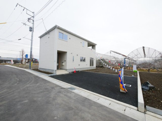 【外観】 | 南アルプス市在家塚 新築戸建 全2棟1号棟 敷地面積230.58ｍ2