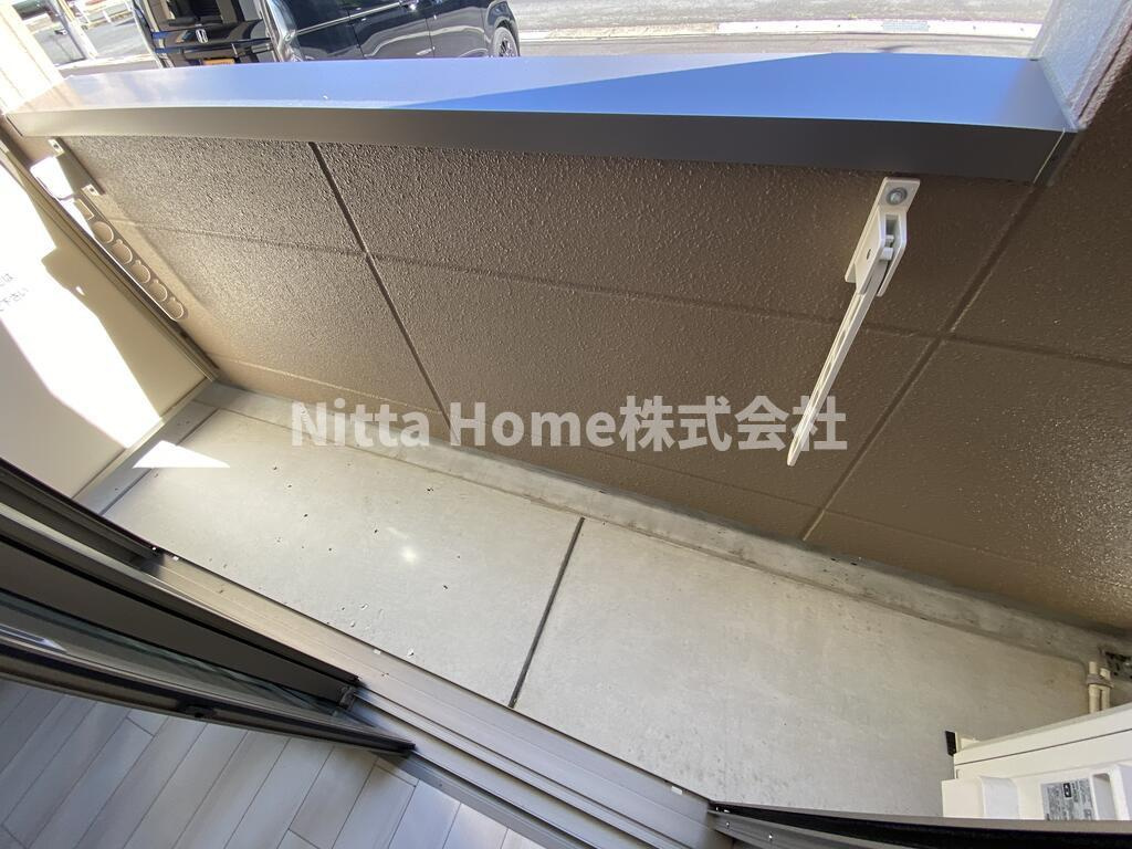 ラフィーネ（Ｒａｆｆｉｎｅ）のバルコニー|南向きバルコニーで日当たりGOOD★