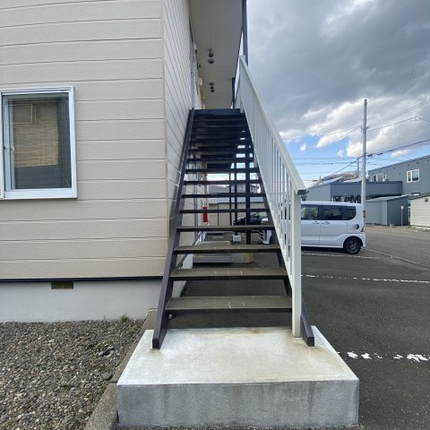 コーポ中畑のエントランス|エントランスです