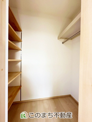 【収納】 | 宇都宮市鶴田町戸建（区画整理地） | ウォークインクローゼットで収納もたっぷり確保しています