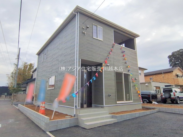 月々8万円台～　新築戸建　川越市大塚　第6の外観|1号棟　外観　完成済