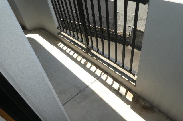 クレールコートⅡのバルコニー