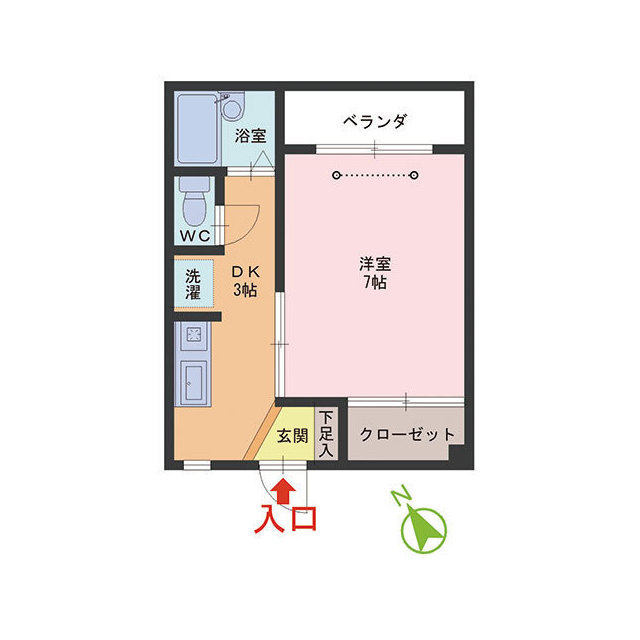 メゾンさくらまちの間取り