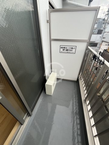 ソリティア桃谷のバルコニー|ソリティア桃谷　バルコニー