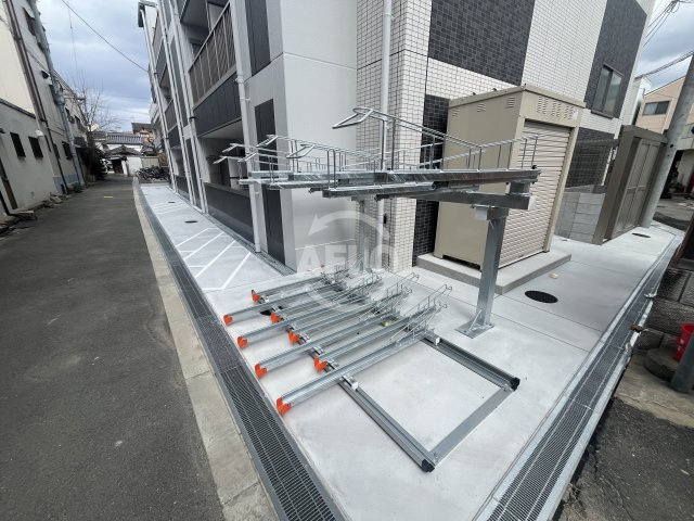 ソリティア桃谷のその他共用部分|ソリティア桃谷　駐輪場