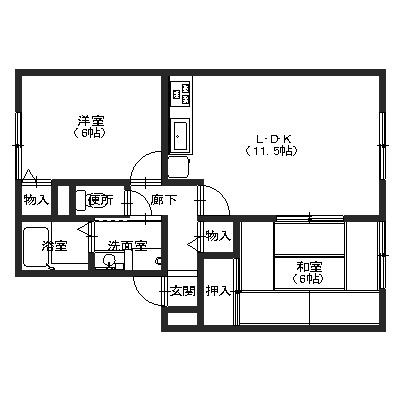 メゾン・ド・ソレイユの間取り