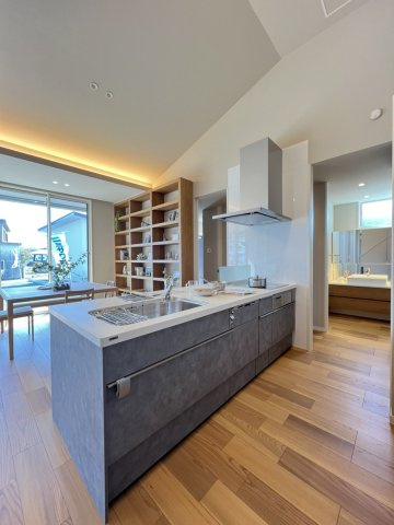 西片町戸建てのキッチン