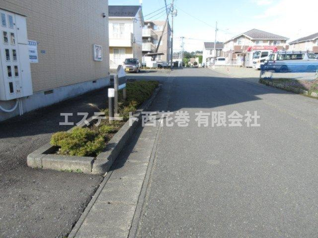 ブロッサムIの展望|道路は交通量が多くありません