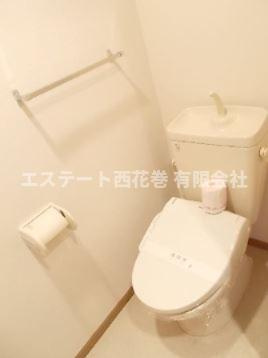 ブロッサムIのトイレ|洗浄機能付き暖房便座