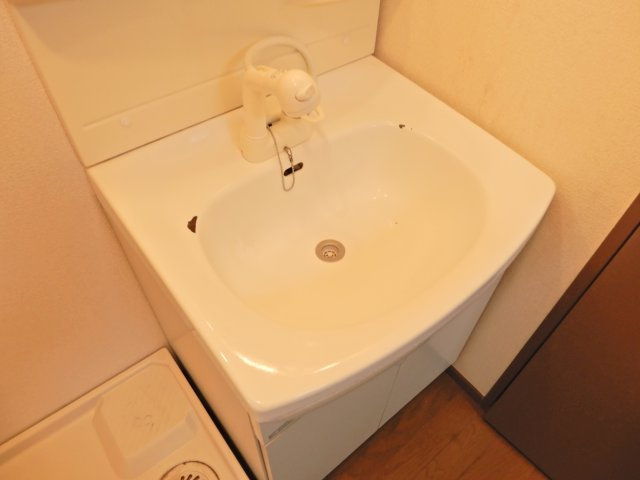 磐手ハイツの洗面所