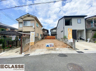 【前面道路含む現地写真】 | 宇治市広野町宮谷1期　売土地　建築条件無し