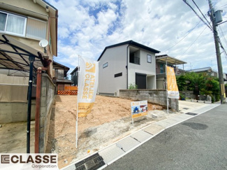 【前面道路含む現地写真】 | 宇治市広野町宮谷1期　売土地　建築条件無し