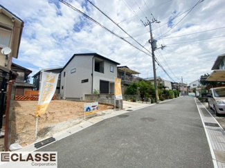 【前面道路含む現地写真】 | 宇治市広野町宮谷1期　売土地　建築条件無し