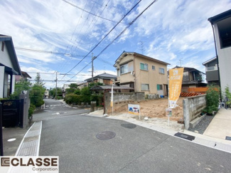 【前面道路含む現地写真】 | 宇治市広野町宮谷1期　売土地　建築条件無し