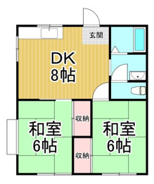 ミューズハイツの間取り