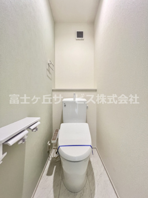 【トイレ】 | 富士市松岡 新築一戸建て 2号棟 | 2Fのトイレです